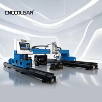 Machine de découpe plasma à 5 axes CNCColgar pour le chanfreinage de plaques métalliques, certifiée CE, découpeuse plasma CNC de haute technologie
