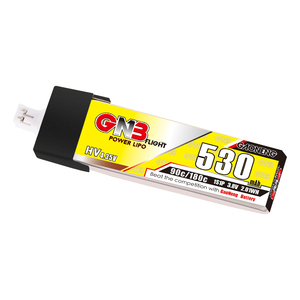 GAONENG GNB 1S 3.8V HV 530MAH 90C 180C Plastic Head PH2.0 LiPo <b>Battery</b> Tinyhawk Brushless Kingkong Tiny7 Beta75S - Product Image 1