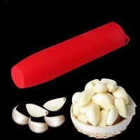 Articles ménagers créatifs, nécessités quotidiennes pratiques pour la cuisine, nécessités quotidiennes pour la maison, éplucheur d'ail en silicone de qualité alimentaire