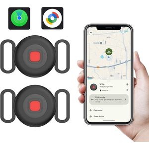 Rastreador Bluetooth para Perros Hyphoon con Soporte de Silicona para Collar, Seguimiento en Tiempo Real, Resistente al Agua, Compatible con Apple Find My y Android Find - Product Image 1