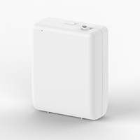 Diffuseur d'huiles essentielles sans eau à double fonction alimenté par batterie pour usage commercial et domestique, avec minuterie intelligente