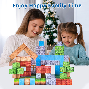 Juego de Magnetismo, Ladrillos Magnéticos, Juguetes Educativos Inteligentes, Bloques de Construcción Magnéticos - Product Image 5