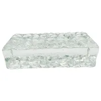 Briques de verre personnalisées verre clair cloison décorative brique de verre pour salle de bain et salon