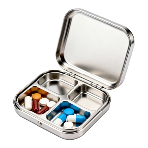 Caja de Almacenamiento Hermética Personalizada CNC para Exteriores, Impermeable, con Múltiples Capas, para Pastillas, Medicamentos, Botellas y Objetos - Product Image 3