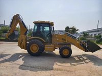 Fabrication officielle chinoise, meilleur tracteur compact d'occasion Jcb 3cx, mini-chargeur compact 4x4, excavatrice à roues, chargeuse-pelleteuse