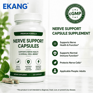 US CGMP Factory Natural Antioxidant Nerve Support Capsules Dietary <b>Supplement</b> 120 Capsules Adult Wellness Immune Support - Product Image 1