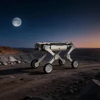 Robot quadrupède industriel à roues haute vitesse pour l'inspection, le sauvetage, la logistique et la sécurité D1 Max
