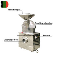 KY Automatische Visgraat Oesterschelp Kokosnoot Gedroogd Fruit Kruiden Chili Rijst Pinda Koffie Molen Crusher Pulverisator Hoge Capaciteit