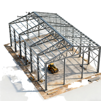 Almacén de Estructura de Acero Prefabricado con Certificación ISO CE / Taller de Estructura de Acero Ligero / Edificio Industrial de Acero