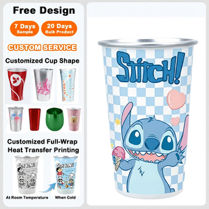 Fábrica Autorizada de <span class=keywords><strong>Coca</strong></span>-<span class=keywords><strong>Cola</strong></span> y Pepsi con 30 Años de Experiencia |   Vaso de Aluminio con Logotipo Personalizado que Cambia de Color |   Taza Mágica de 16oz que se Enfría al Contacto con el Frío MFR - Product Image 1