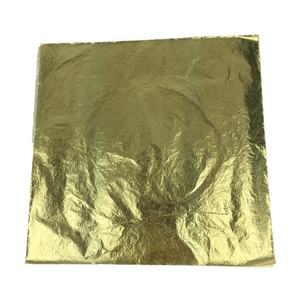 Papel folha de ouro de cobre 16x16 cm, folhas de papel 1000 folhas pacote para pintura de móveis decoração imitação de ouro fabricante de folhas - Product Image 2