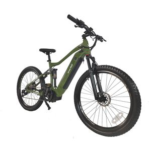 Bicicleta Eléctrica de Montaña Arrow Wolf 48V17A 1000W con Motor Central, Modelo Verde T1 - Product Image 4