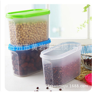 Square Plastic Airtight <b>Storage</b> Containers With Clip On Lids <b>For</b> <b>Kitchen</b> Food <b>Storage</b> Transparent Multi Size Options - Product Image 3