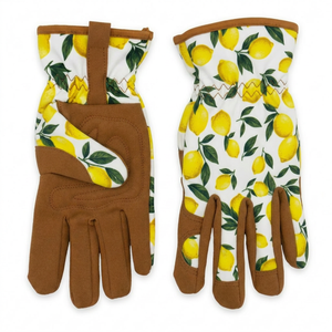 Gants de <span class=keywords><strong>jardinage</strong></span> <span class=keywords><strong>pour</strong></span> femmes résistants aux épines à imprimé citron, <span class=keywords><strong>cadeau</strong></span> de <span class=keywords><strong>jardinage</strong></span> élégant <span class=keywords><strong>pour</strong></span> femmes - Product Image 4