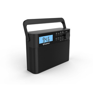 Radio de cuisine - Radio FM avec alimentation secteur ou par piles, écran, double alarme, antenne optimisée et haut-parleur 1W - Product Image 1