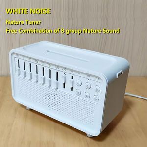 Nouveau modèle 10W BT Machine à bruit blanc portable, diffuseur d'arômes à flamme pour maison intelligente, 8 sons naturels, musique apaisante, design moderne - Product Image 2