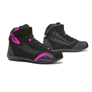 Botas de moto para mujer, zapatillas informales, zapatillas deportivas transpirables, botas de microfibra para Motocross, zapatos de cuero para montar en motocicleta - Product Image 1
