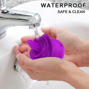 혀 핥는 G 스팟 음핵 진동기 클리토리스 <span class=keywords><strong>Tickler</strong></span> 섹스 토이 여성용 10 주파수 모드 진동 질 마사지 성인 오르가즘 - Product Image 6