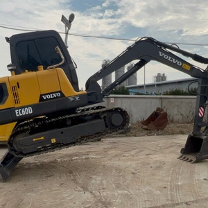 Pre-<b>owned</b> Volvo EC60D Excavator High Quality Mini Working Used Volvo EC60D Digger Construction Machinery In Stock on Sale - Product Image 3