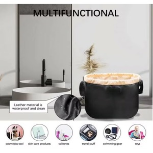 Muestra gratuita al por mayor: Neceser grande con cordón, diseño duradero, bolsas de cosméticos, neceser de viaje, portátil e impermeable - Product Image 5