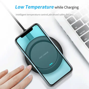 Prix de gros du fabricant, mini <span class=keywords><strong>chargeur</strong></span> sans fil magnétique à <span class=keywords><strong>induction</strong></span> pour bureau, <span class=keywords><strong>chargeur</strong></span> universel rapide pour téléphone 15W - Product Image 2