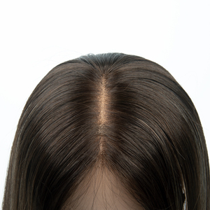 Pelucas Judías Kosher de Cabello Humano Europeo 100%, Base de Seda, Encaje Suizo, Cabello Liso y Ondulado, Pelucas Médicas Judías 100% Cabello Humano - Product Image 4