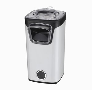 Stainless Steel Popcorn Maker Electric Popcorn Machine Countertop Air Popcorn Maker with Visible Window for Home Kitchen - Product Image 1