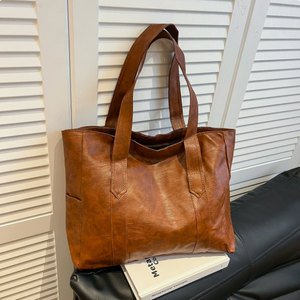 <span class=keywords><strong>Sac</strong></span> fourre-tout grande capacité pour femme PEIQUAN, nouvelle collection été, style coréen simple et polyvalent, <span class=keywords><strong>sac</strong></span> à bandoulière - Product Image 4
