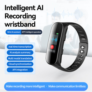 JZ Nueva Pulsera Inteligente con <span class=keywords><strong>Pantalla</strong></span> a Color, Grabadora <span class=keywords><strong>de</strong></span> Voz con IA, Grabadora <span class=keywords><strong>de</strong></span> Audio Digital WAV, USB 2.0, Batería <span class=keywords><strong>de</strong></span> Litio, Grabación <span class=keywords><strong>de</strong></span> Voz Deportiva - Product Image 5