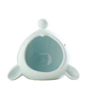 Nido de cerámica para hámster, casa redonda transpirable para mascotas pequeñas, uso en las cuatro estaciones - Product Image 4