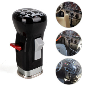 Volvo Gear <b>Shift</b> Lever <b>Knob</b> 1655853 4630490500 Ergonomic Black Plastic For FH12 FH16 F10 F12 FL10 FL7 Trucks - Product Image 5