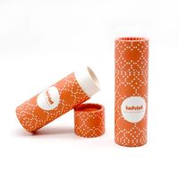 Boîte cylindrique en papier de luxe personnalisée pour l'emballage de l'eye-liner, du rouge à lèvres, du parfum, de l'huile essentielle et des produits de soin de la peau