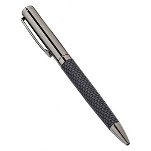 High Quality Custom Custom Logo Metal Leather Ballpoint <b>Pen</b> Blue/Black Ink-Perfect Business Office Gift Advertising <b>Pen</b> - Product Image 5