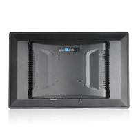 Touchthink 17.3 Inch IP65 Industrial Touch Monitor DC VGA RJ45 Ports 400cd/m 173 Inch Rack Mount Frame Serial DVI New Pcap