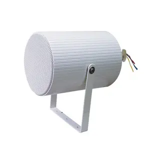 Witte Pa Grote Luidsprekersysteem Draagbare Actieve Aluminium Weerbestendige Projectie Dj Speaker