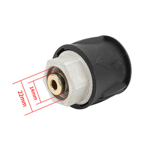 Adaptador de Tubería de Agua de Alta Presión Mingou M22, Conector de Entrada de Aleación de Aluminio para Máquina de Limpieza - Product Image 2