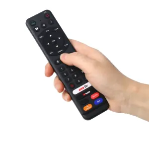 Fabricant de télécommande de télévision en gros, télécommande vocale Android BLE, télécommande ir programmable personnalisée pour télévision intelligente