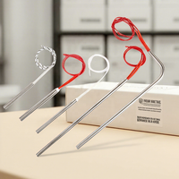 Élément chauffant à cartouche en laiton et acier inoxydable à haute efficacité énergétique avec thermocouple pour pièces de chauffage