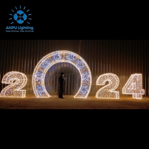 <span class=keywords><strong>2025</strong></span> ngoài trời không thấm nước 3D <span class=keywords><strong>Led</strong></span> Tim vòm Motif Ánh Sáng IP65 cho Giáng sinh Halloween đám cưới cảnh quan Đảng trang trí - Product Image 2