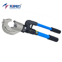 Herramienta de Engarzado Manual Hidráulica Tianze Electric Power 13T, Acero Aleado 70MPa, Terminales de Conector de Cable de Cu Al, 300 mm