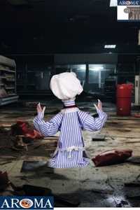 Décoration de table d'<span class=keywords><strong>Halloween</strong></span> - Chef lumineux <span class=keywords><strong>pour</strong></span> fête, bar à domicile, maison hantée - Prix d'usine - Product Image 4