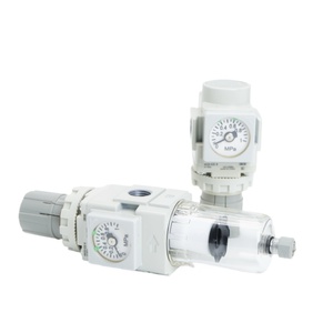 Unité de traitement combinée ANRUK AF3000 FRL <span class=keywords><strong>1</strong></span> 2 BSP <span class=keywords><strong>0</strong></span>,<span class=keywords><strong>05</strong></span> à <span class=keywords><strong>0</strong></span>,85 MPa avec réglage pour système de fabrication de semi-conducteurs - Product Image 1