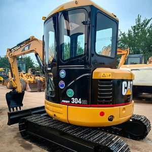 Mini excavadora Caterpillar 304CR usada de 4 toneladas para 304C con caja de cambios de motor PLC-Horas bajas Buen estado para inspección de video - Product Image 2
