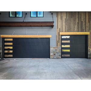 Coupe Galvanisé En Acier Isolé 16*7 <span class=keywords><strong>Garage</strong></span> <span class=keywords><strong>Porte</strong></span> Automatique Moderne <span class=keywords><strong>De</strong></span> Sécurité En Acier Résidentiel Verre Électrique 8*7 <span class=keywords><strong>Garage</strong></span> <span class=keywords><strong>Porte</strong></span> - Product Image 1