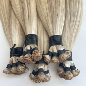 Nouvelles extensions de cheveux humains Genius HD Weft, vierges, à double trame, sans mèches apparentes, invisibles - Product Image 4