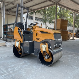 รถบดถนนแบบดรัมคู่ HT-1500 เครื่องบดอัดแบบสั่นสะเทือนไฮดรอลิกขนาดเล็กสำหรับงานก่อสร้างขนาดเล็ก - Product Image 3