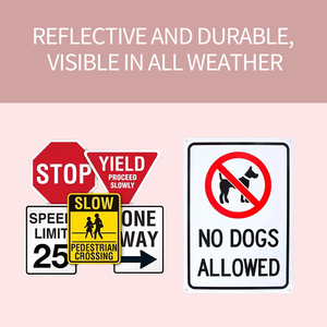 Consegna rapida non è consentito l'accesso al cerchio per uso esterno ad alta resistenza in lega di alluminio a basso costo di manutenzione segnaletica di sicurezza stradale - Product Image 5