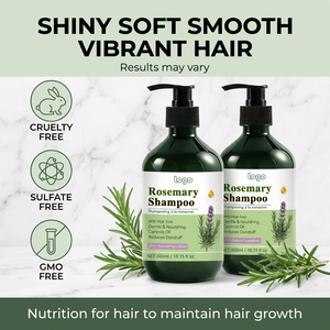 Champú de Romero Anticaída, Suave y Nutritivo, Controla la Grasa, Reduce la Caspa, Ingredientes Naturales para el Cuidado del Cabello y el Cuero Cabelludo - Product Image 6