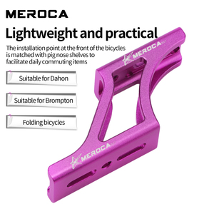 Soporte de Extensión Delantero MEROCA de Tres Orificios para Bolsa de Bicicleta Plegable Brompton <span class=keywords><strong>Dahon</strong></span> - Product Image 3