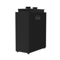 Diffuseur Métallique Électrique Commercial Grande Surface I-X avec Contrôle par Application Wi-Fi, Double Atomiseur, Connexion aux Conduits de Climatisation, Ventilateurs